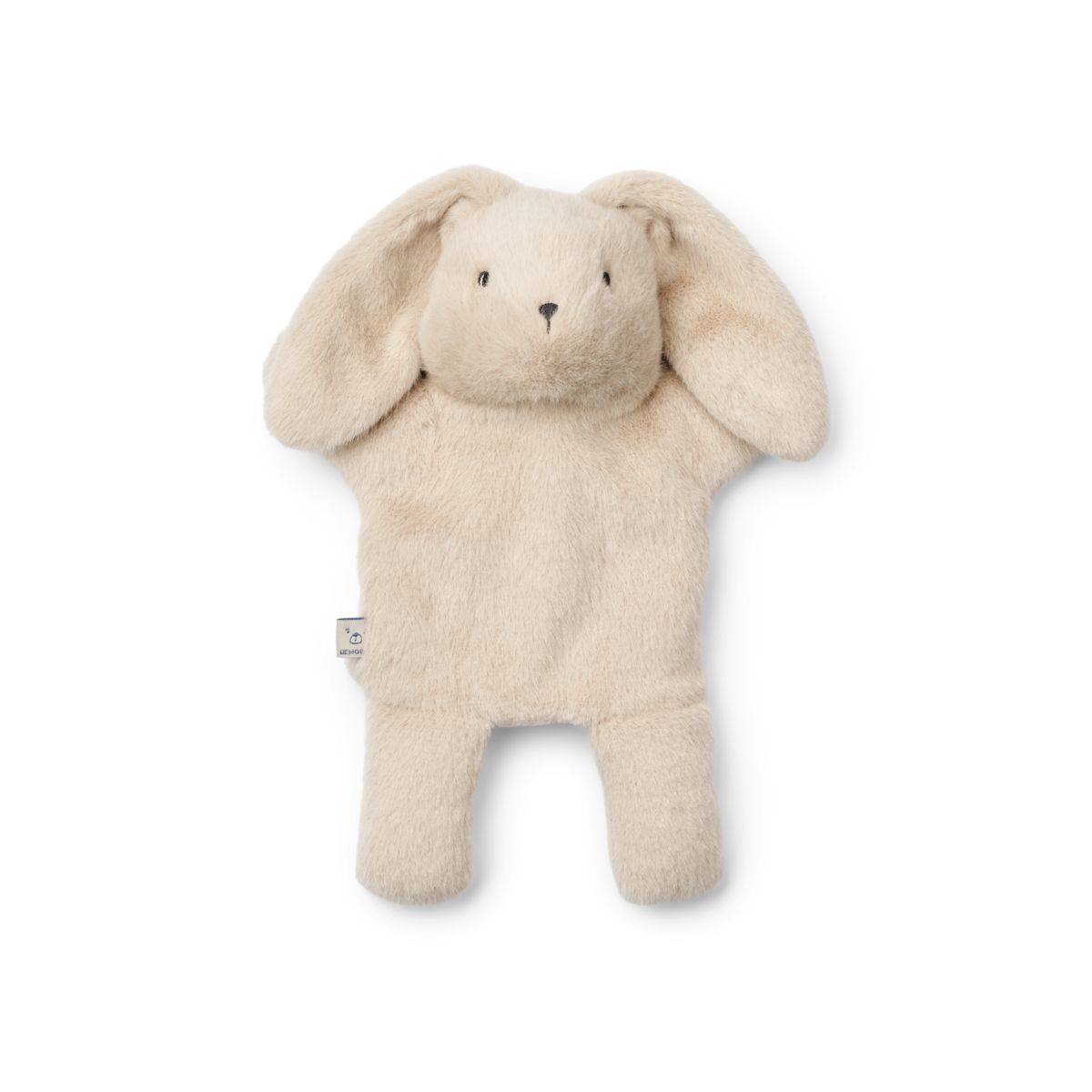 LIEWOOD Honor Kaninhånddukke - Mist - Pile & Fleece