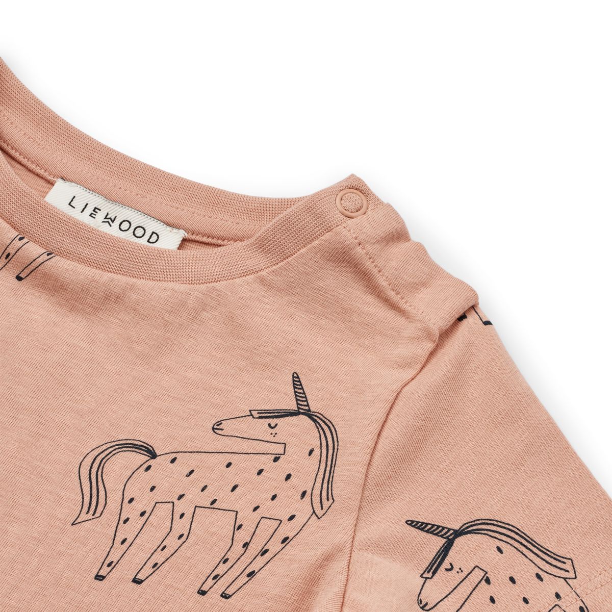 LIEWOOD Apia Baby T-Shirt Med Print - Unicorn / Pale tuscany - T-shirt