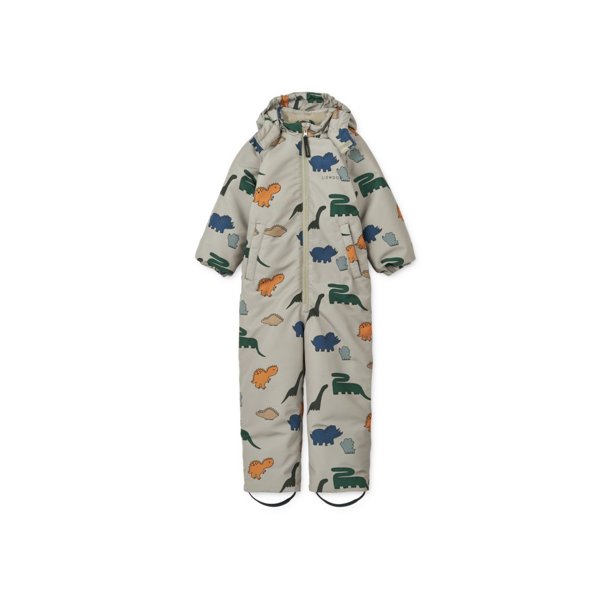 LIEWOOD Isa Flyverdragt - Dinosaurs / Mist - SUIT