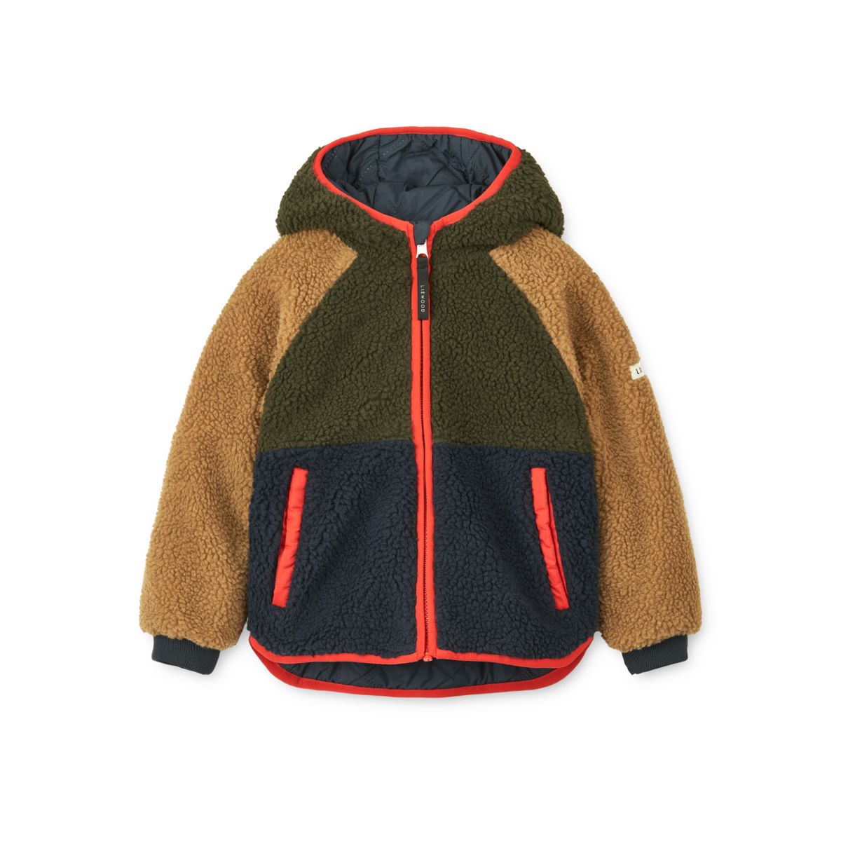 Jackson Vendbar Termojakke - Army brown multi mix