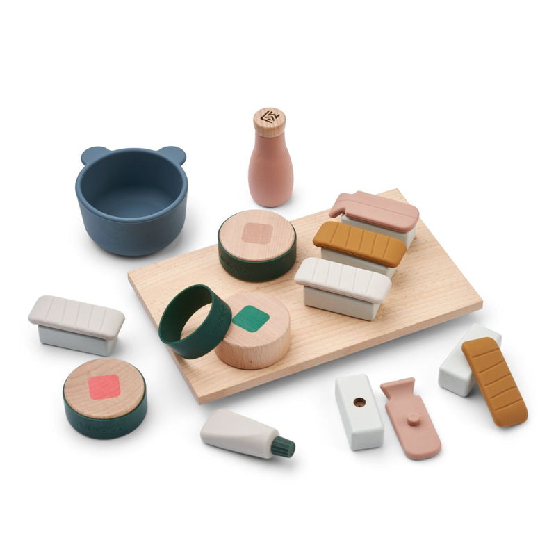 LIEWOOD Quentin Sushi Legesæt - Sandy multi mix -