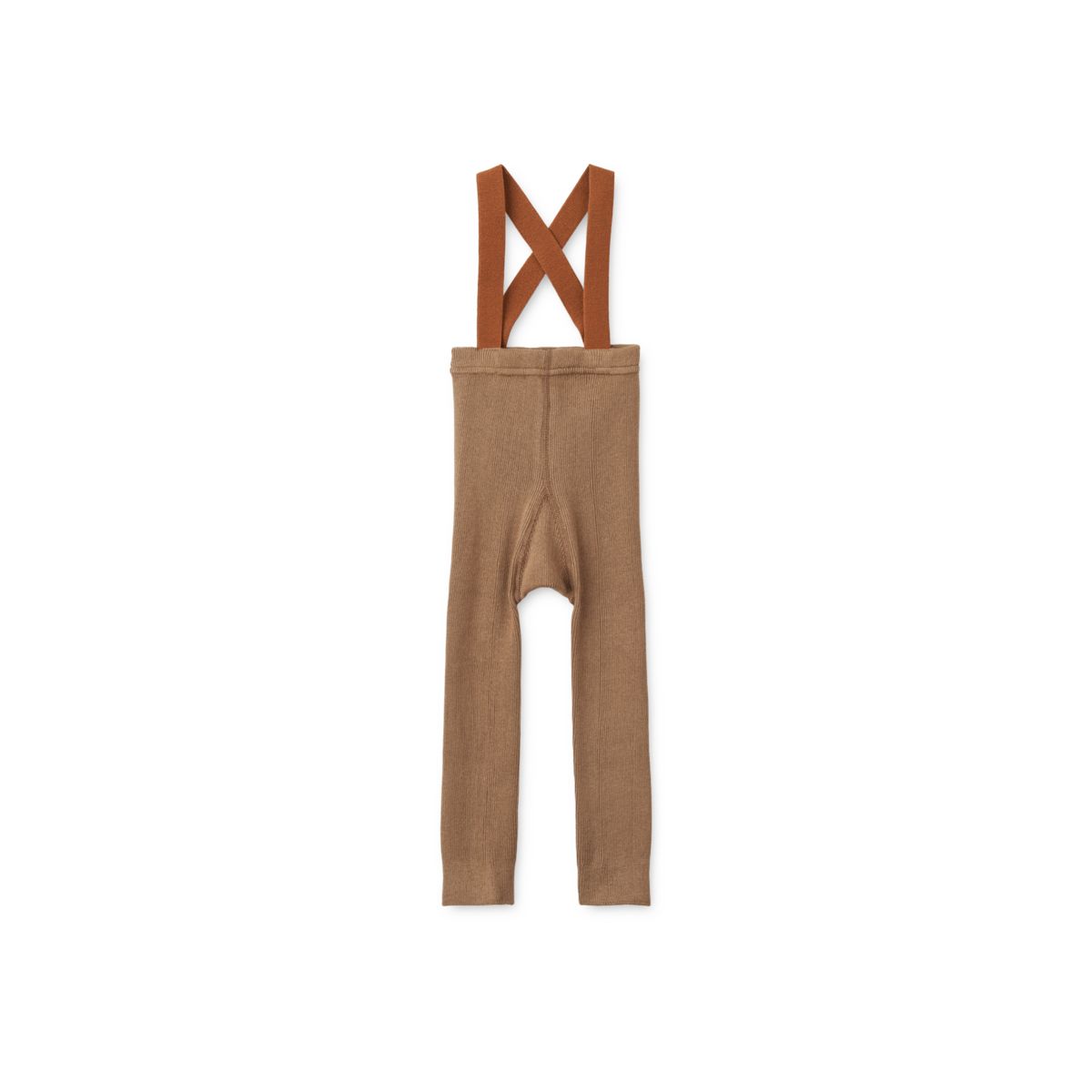 Cuno Leggings Med Seler - Oat / Golden caramel