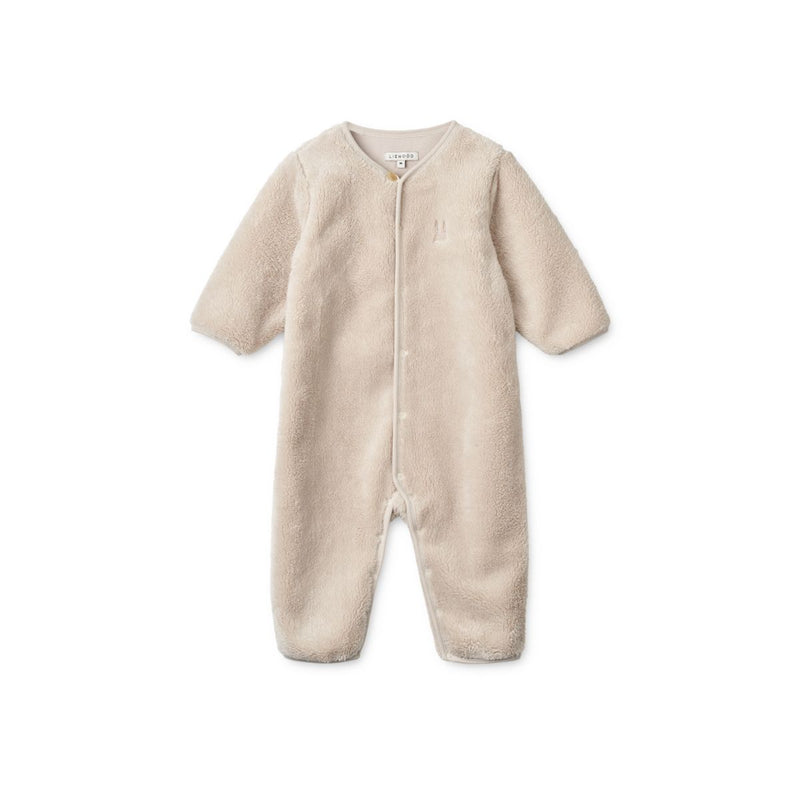 LIEWOOD Bailey Fleecedragt Til Baby - Sandy - Jumpsuits