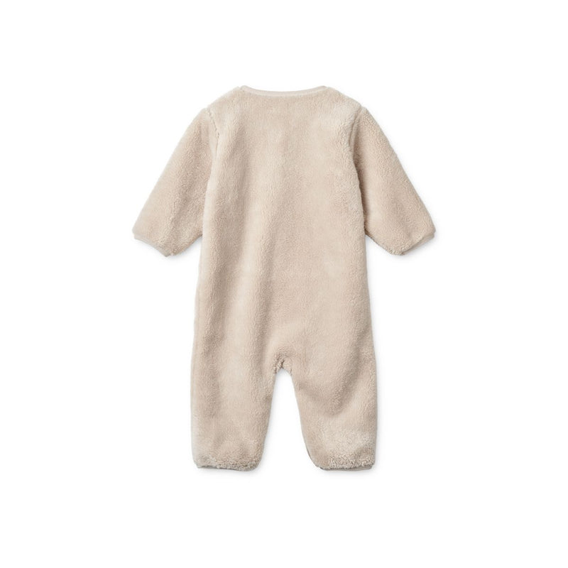 LIEWOOD Bailey Fleecedragt Til Baby - Sandy - Jumpsuits