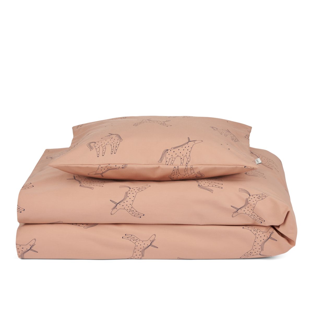 LIEWOOD Carmen Babysengetøj 70x100 - Unicorn / Pale tuscany - Sengetøj