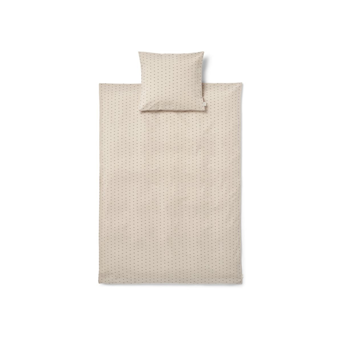 LIEWOOD Carmen Babysengetøj 70x100 - Double dot / SIlver lining - Sengetøj