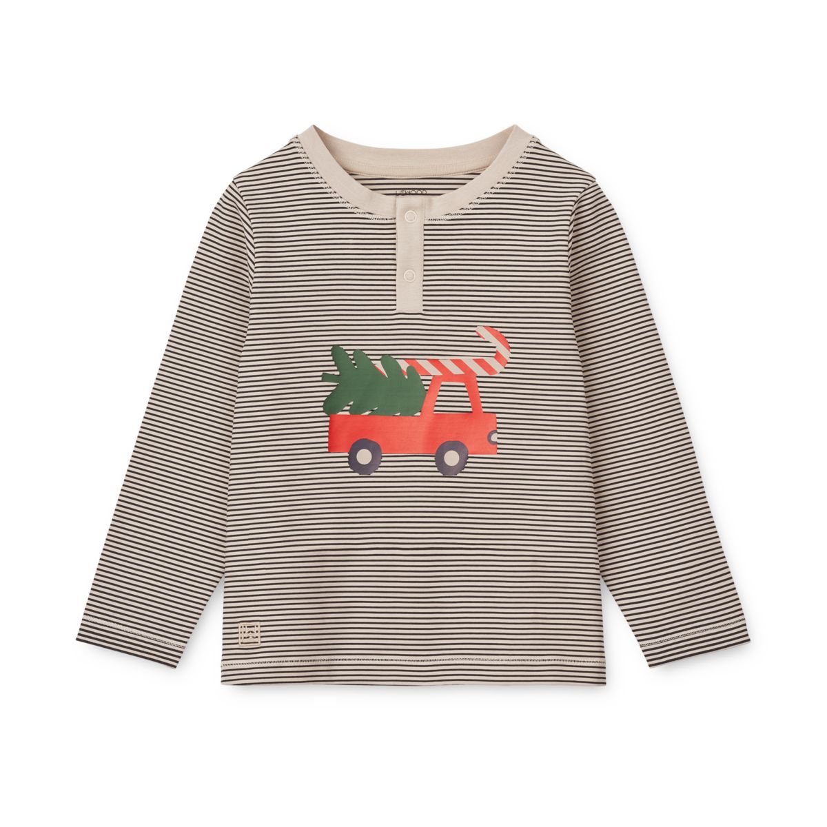 WILHELM Mønstret Pyjamas - Holiday vehicle  / Stripe navy