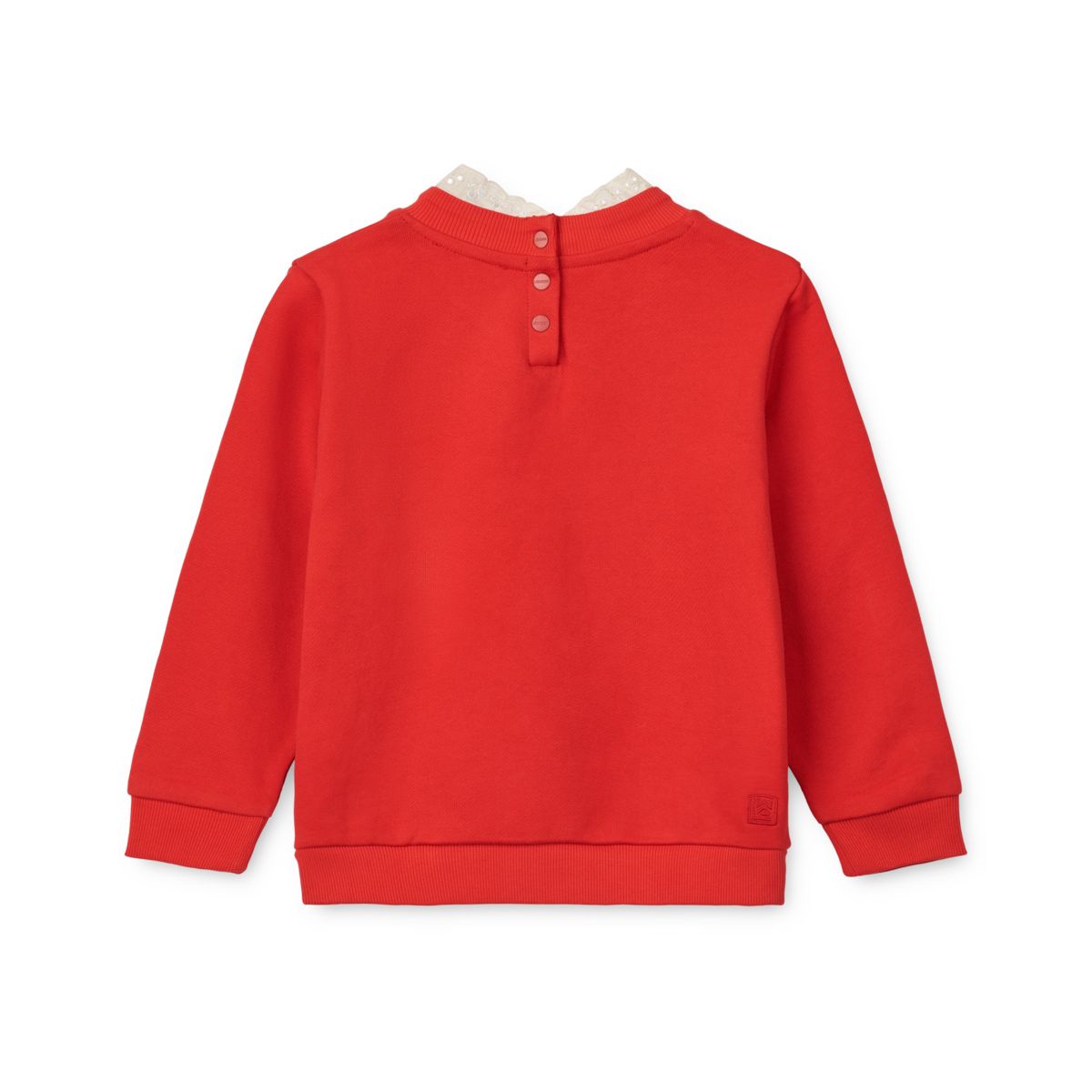 LIEWOOD Rakel Sweatshirt Med Blonder - Holiday bow dark red / Apple red - Sweatshirts
