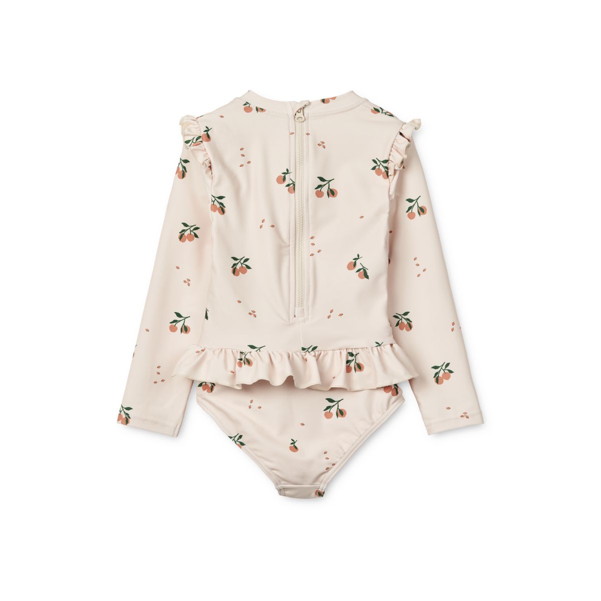 LIEWOOD Sille Mønstret Badedragt - Peach / Sea shell - Badedragt