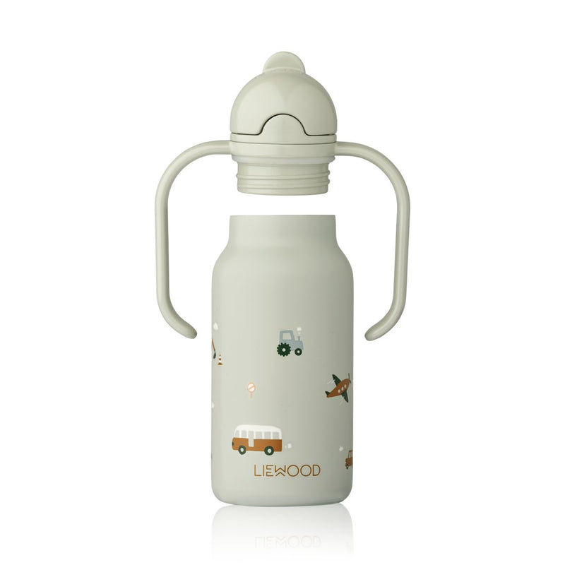 LIEWOOD Kimmie Vandflaske 250 Ml - Vehicles / Dove blue - Vandflaske
