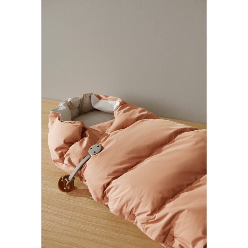 LIEWOOD Orion kørepose 2.5 Tog - Oat - Sovepose