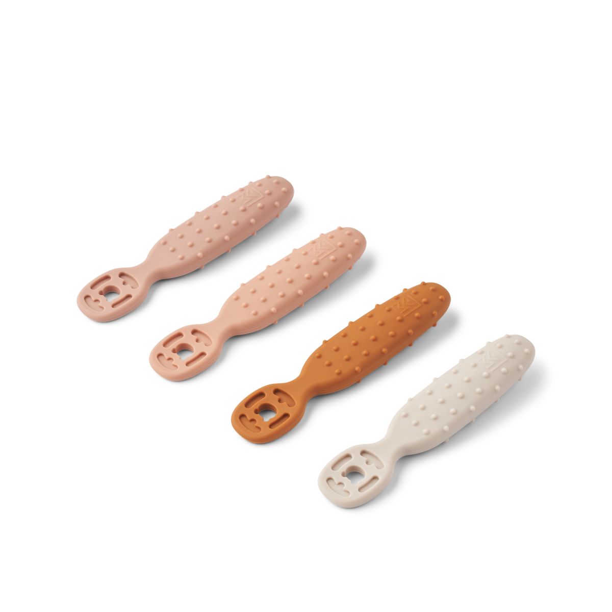 Caelia Baby Læringsskeer 4 stk - Pale tuscany multi mix