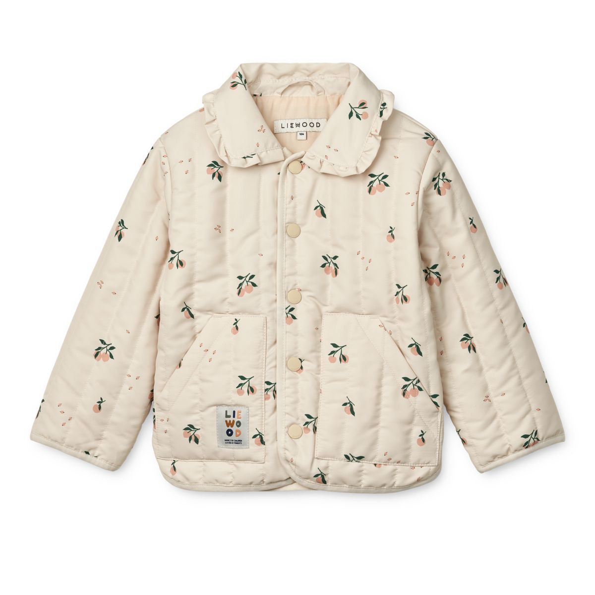 LIEWOOD Bea Quiltet Jakke - Peach / Sea shell - Jakker