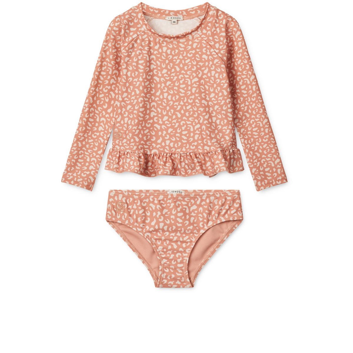 LIEWOOD Dagny Todelt Badetøj - Mini leo / Tuscany rose - SVØMMESÆT