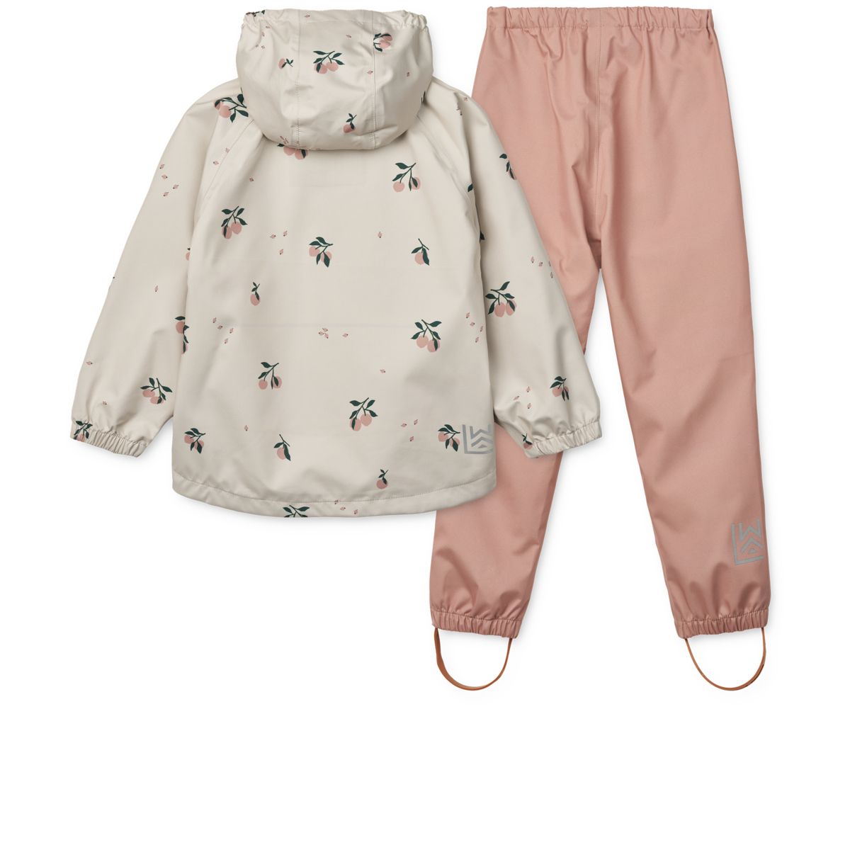 LIEWOOD Pedia Regntøjssæt - Peach / Sea shell - Sæt