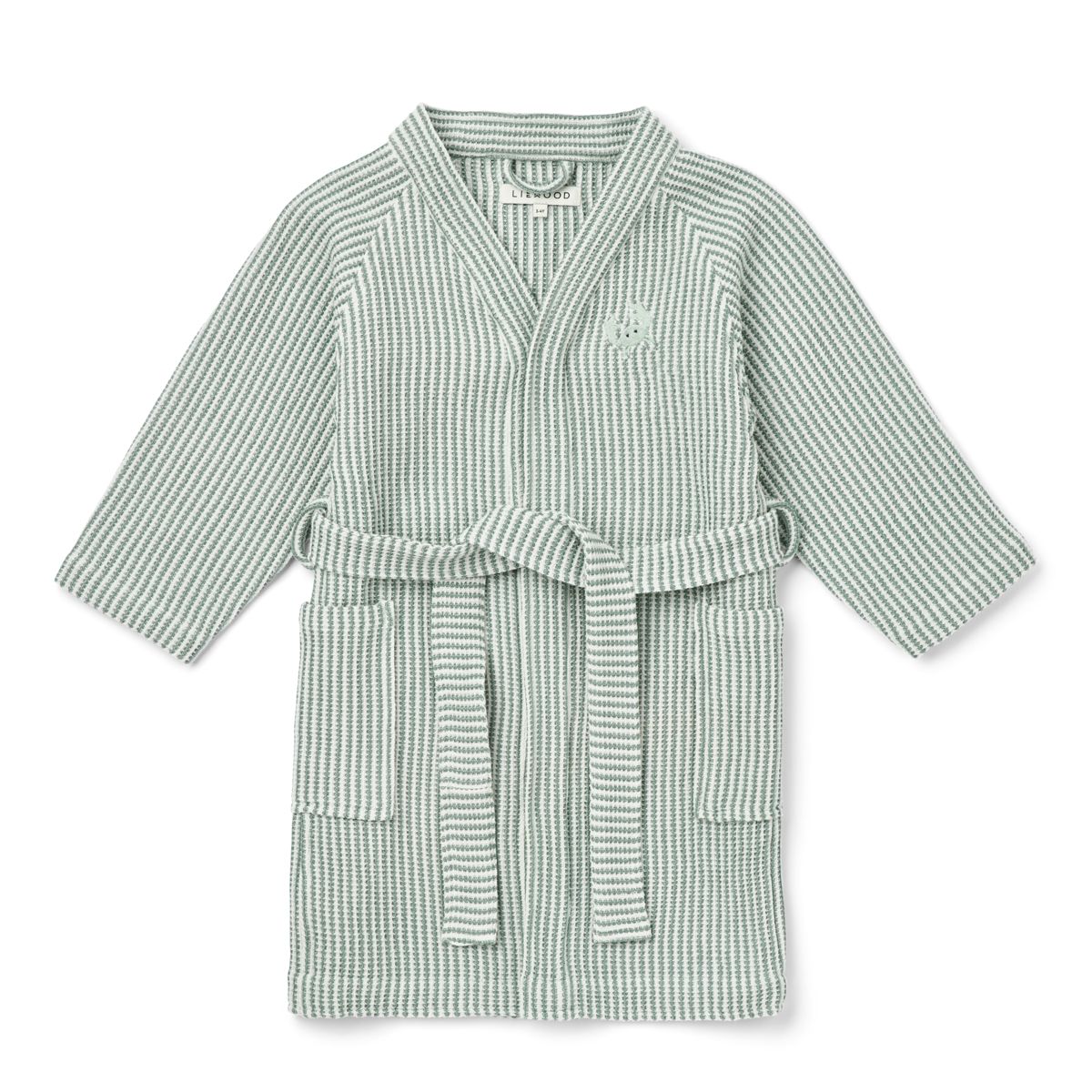 LIEWOOD Bertha Badekåbe - Y/D stripe Peppermint / Creme de la creme - Badekåbe / Poncho