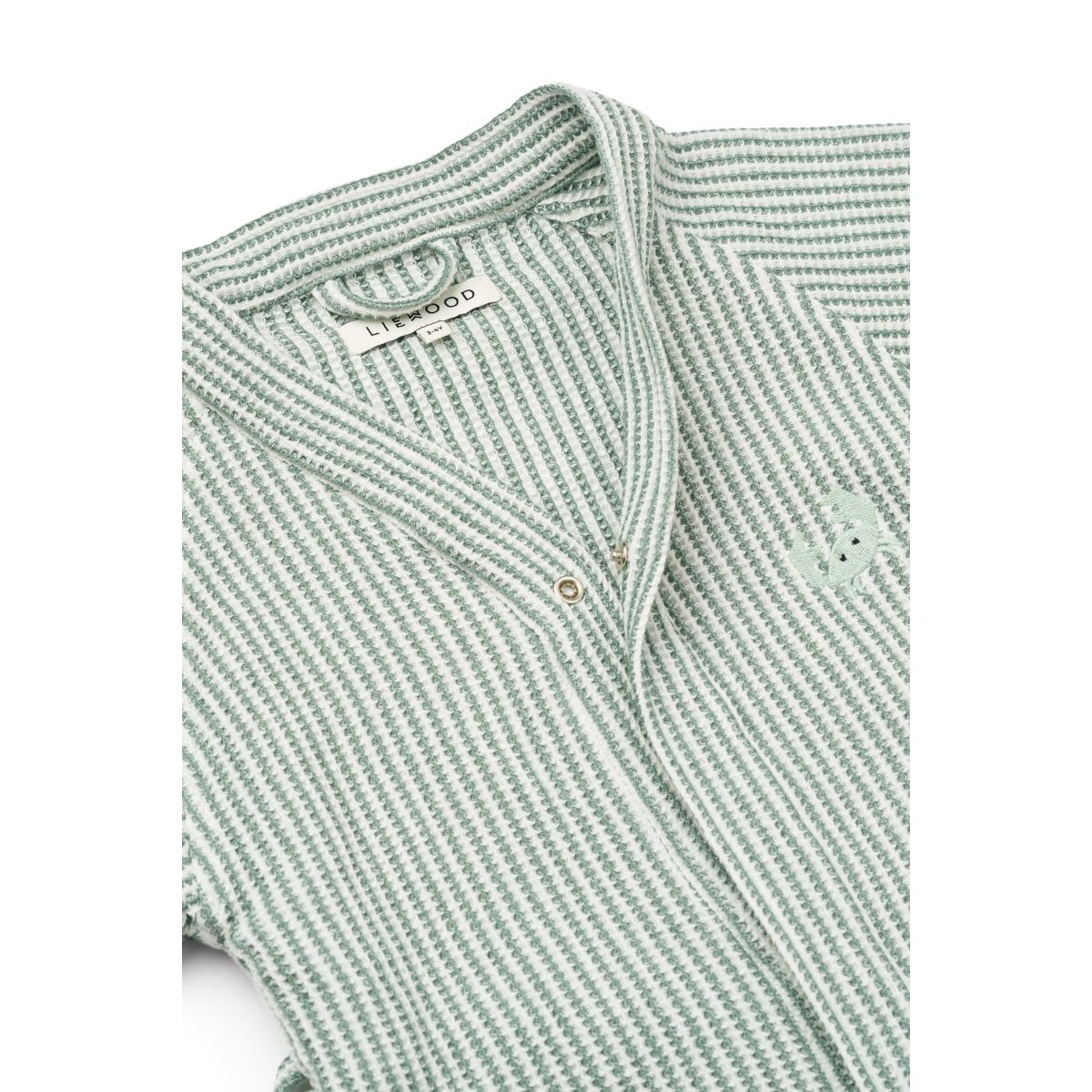 LIEWOOD Bertha Badekåbe - Y/D stripe Peppermint / Creme de la creme - Badekåbe / Poncho