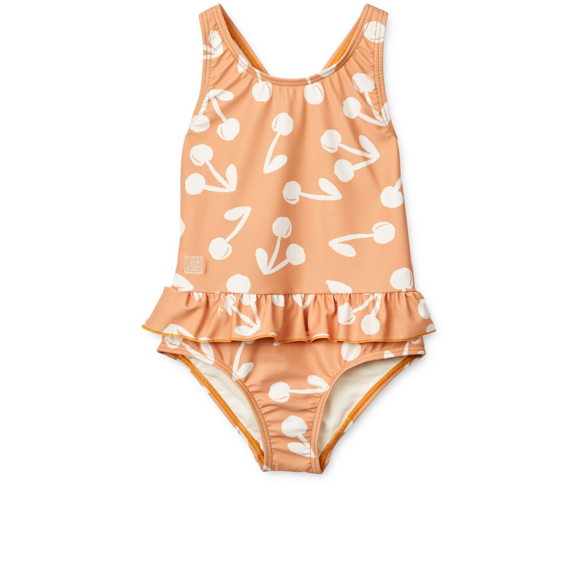 LIEWOOD Amara Mønstret Badedragt - Cherry blossom / Light apricot - Badedragt
