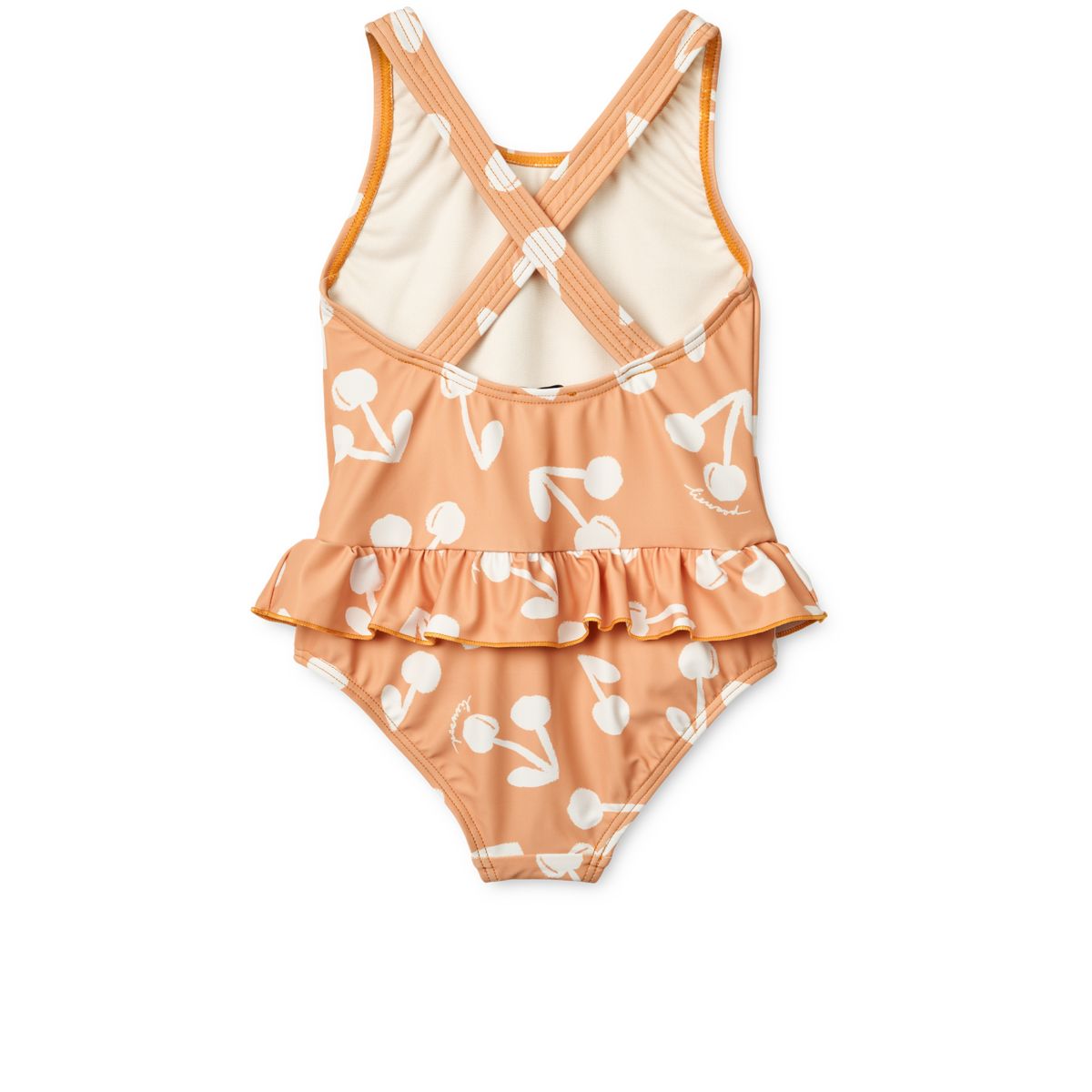 LIEWOOD Amara Mønstret Badedragt - Cherry blossom / Light apricot - Badedragt