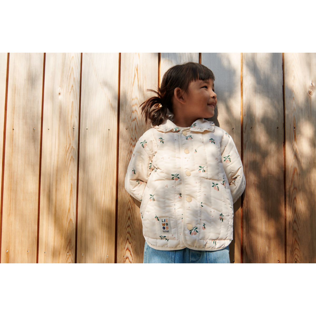 LIEWOOD Bea Quiltet Jakke - Peach / Sea shell - Jakker