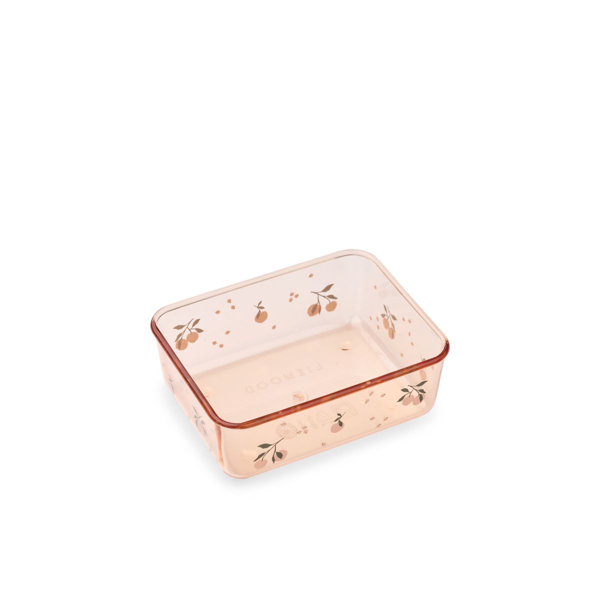 LIEWOOD AKO Tritan Snackboks - Peach / Sea shell - Snackboks