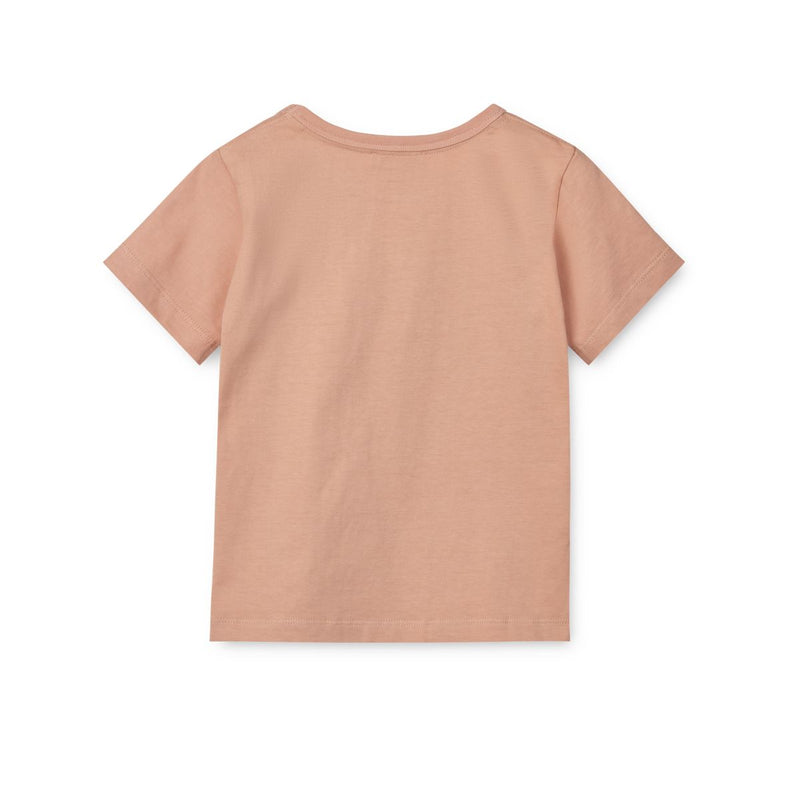 LIEWOOD Apia T-Shirt Med Print - Paris mademoiselle / Pale tuscany - T-shirt