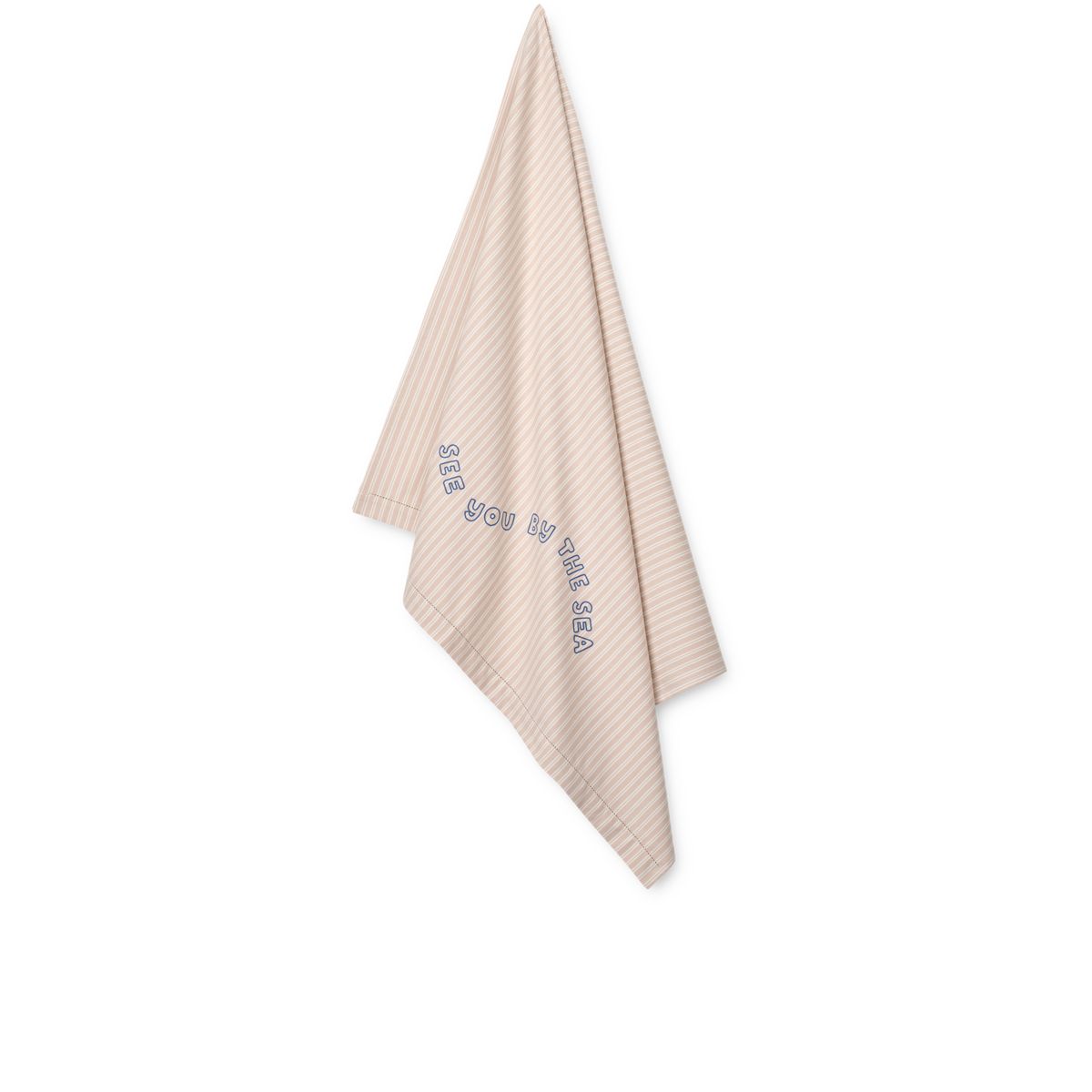 LIEWOOD Paige Badehåndklæde - Y/D stripe Sorbet rose / Creme de la creme - Håndklæder / Vaskeklude