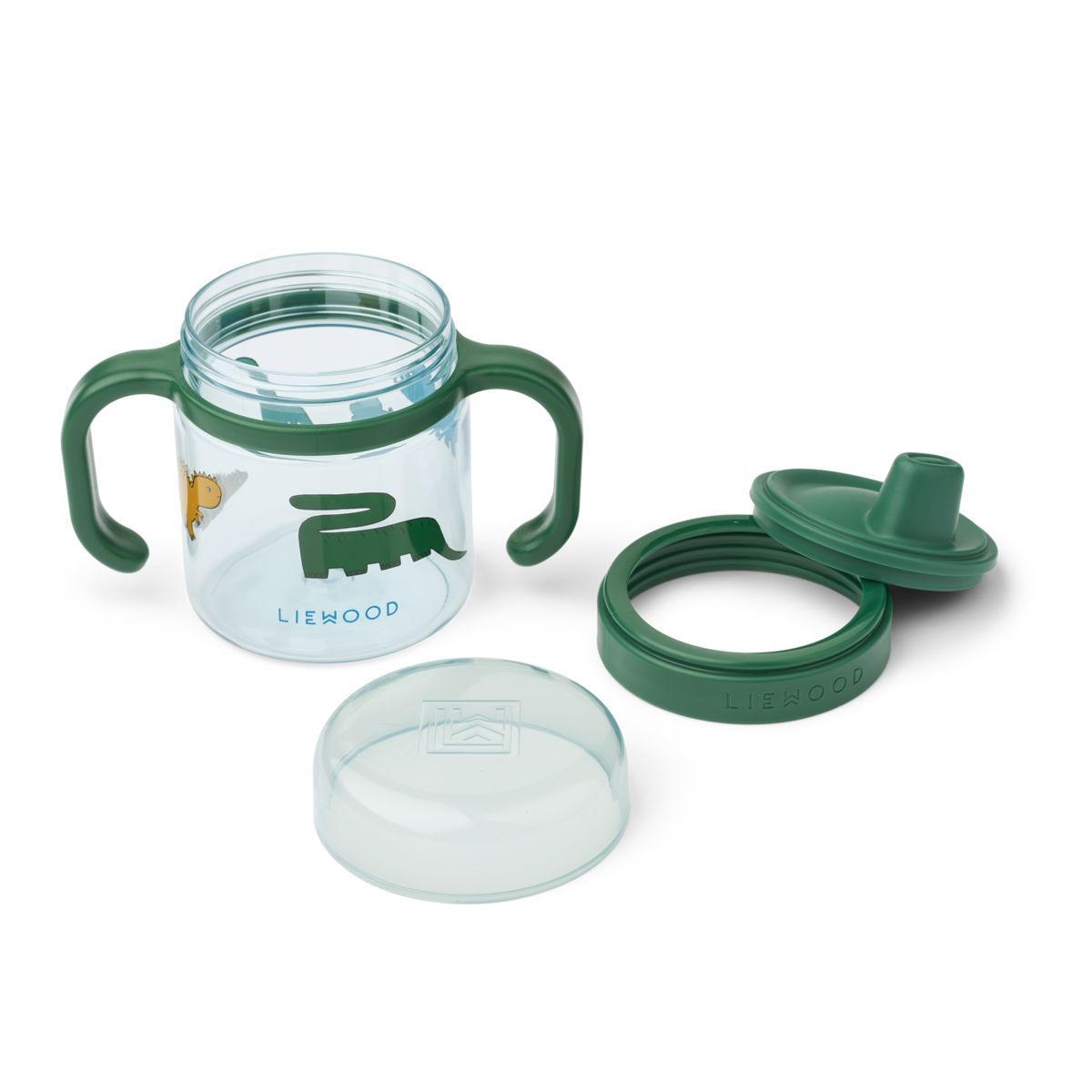 LIEWOOD Kylo Tritan Tudekop 280 ml. - Dinosaurs / Mist - Kop