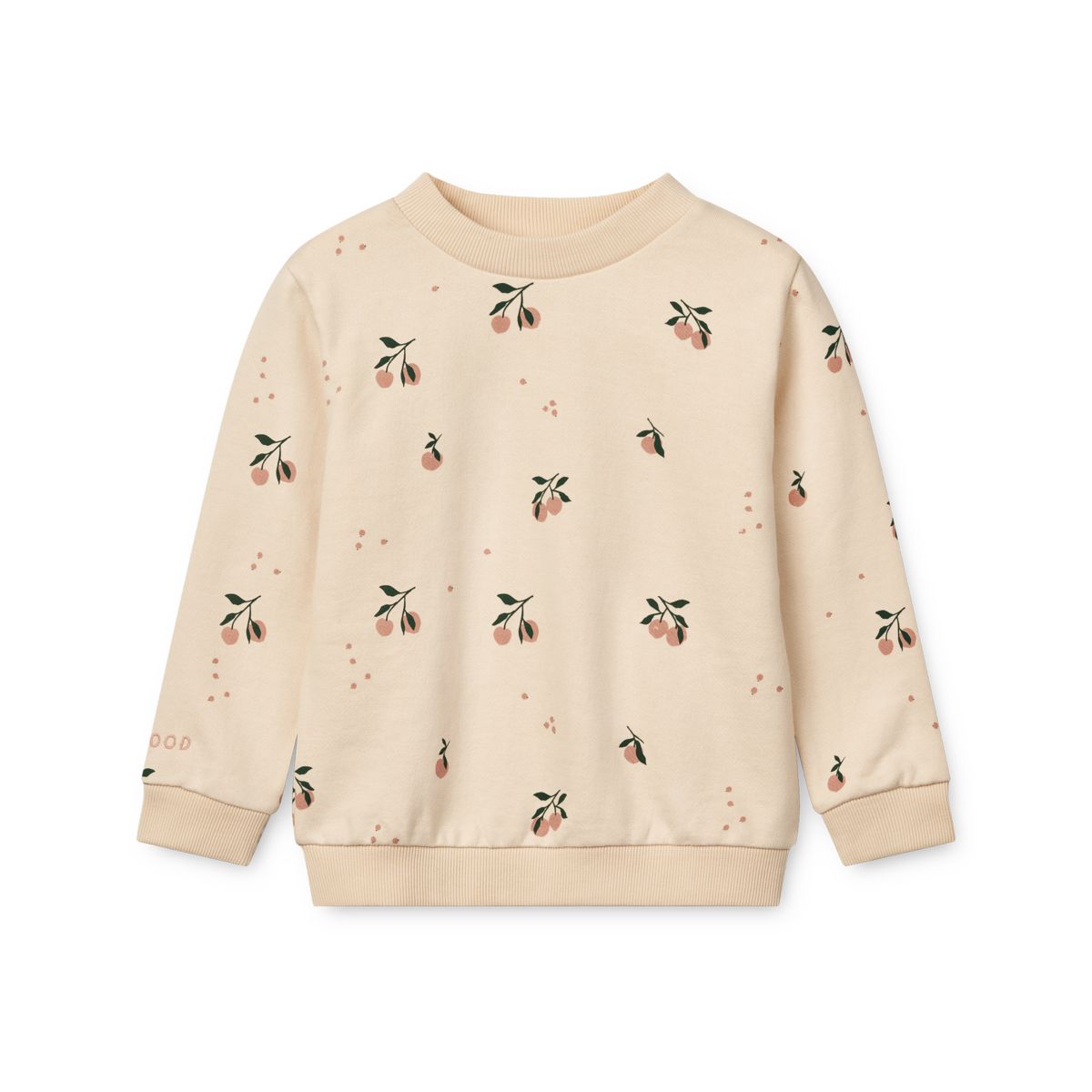 LIEWOOD Thora Sweatshirt med print - Peach / Sea shell - Sweatshirts