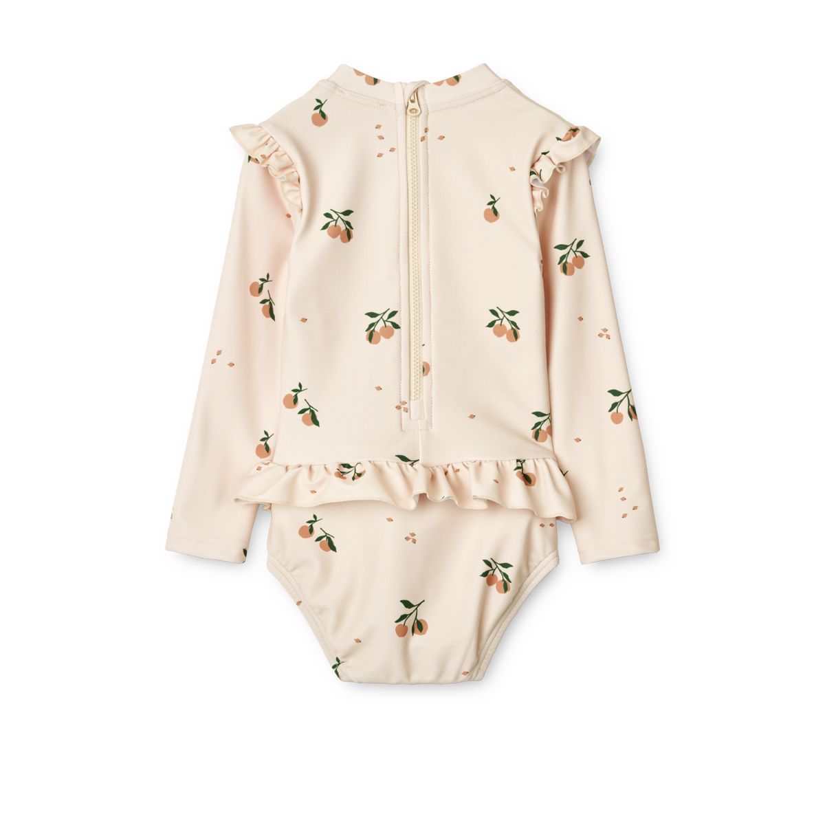 LIEWOOD Sille Babybadedragt Med Print - Peach / Sea shell - Badedragt