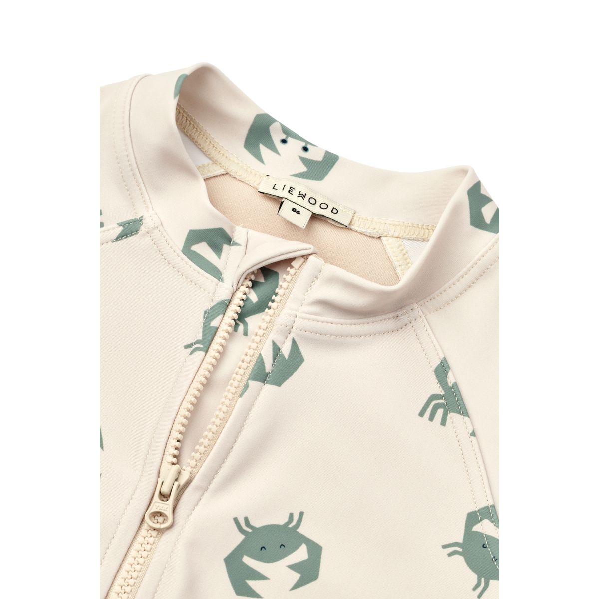 LIEWOOD Max Svømmedragt med UV Beskyttelse - Crab / Sandy - Badedragt