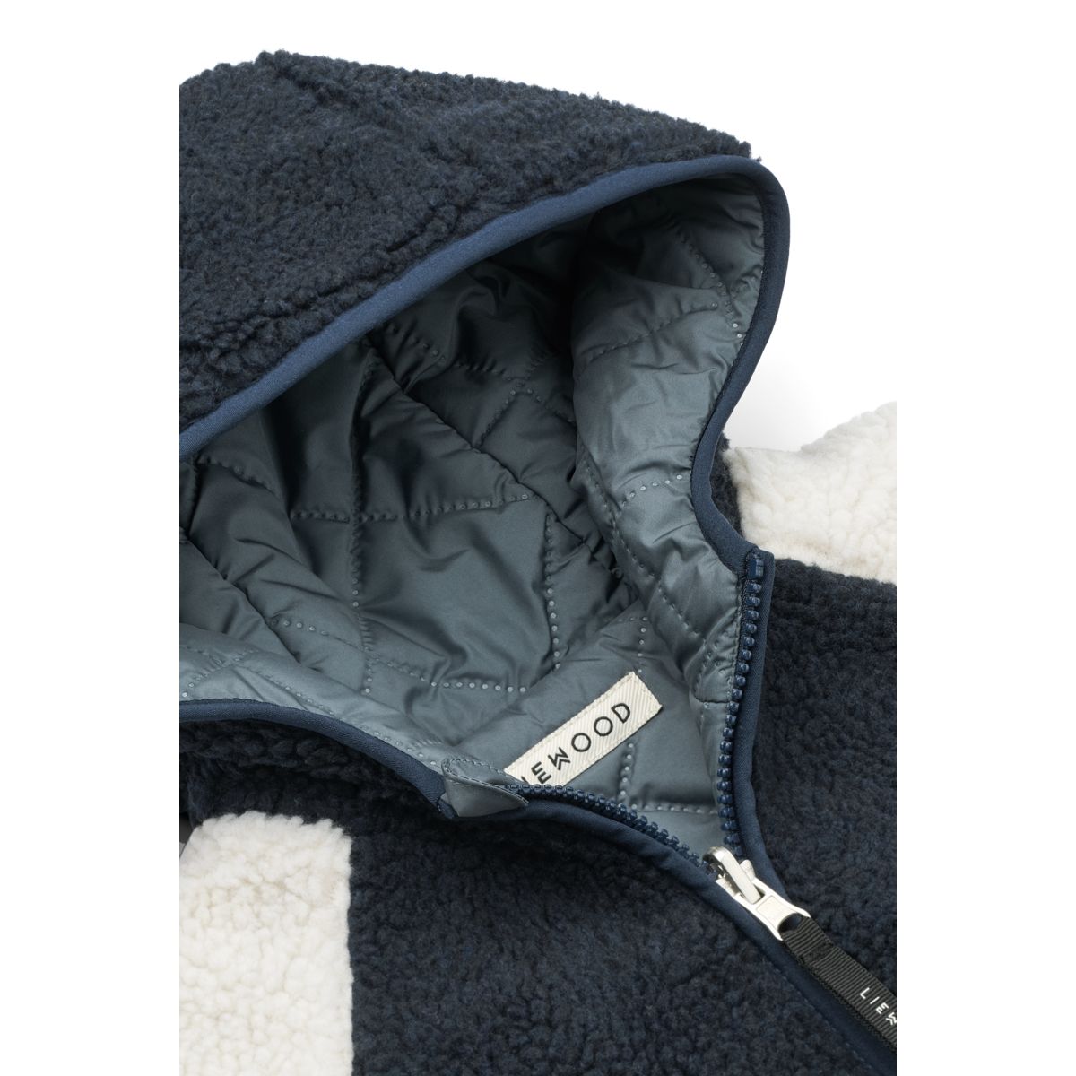 LIEWOOD Jackson Vendbar Termojakke - Whale blue multi mix - Jakker