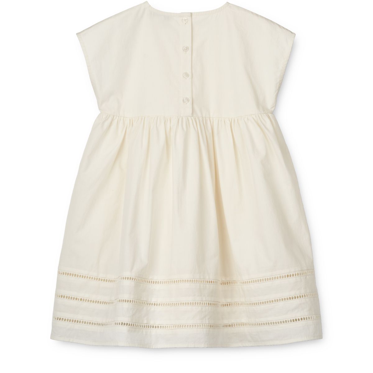 LIEWOOD Gudrun Plisseret Kjole - Creme de la creme - Kjole