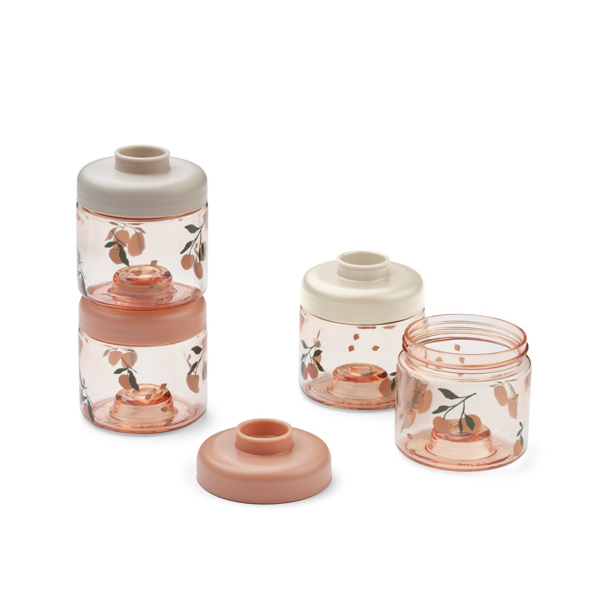 Dominique Baby Madbokse - Peach / Sea shell