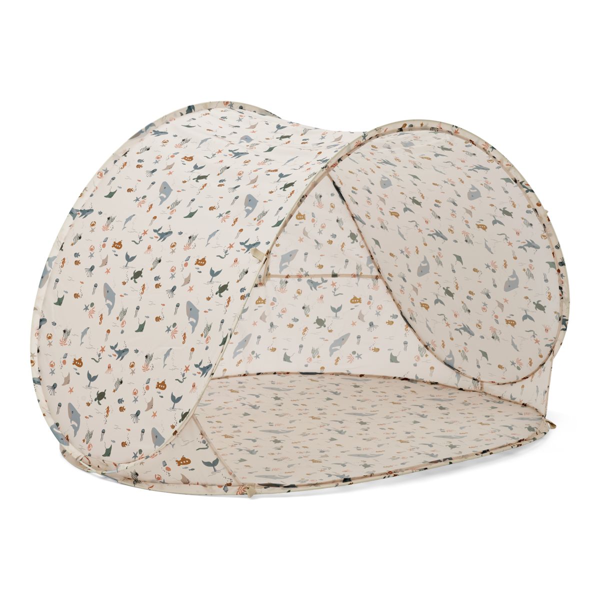 Liewood Cassie pop-up sun tent - Sea creature / Sandy - TENT