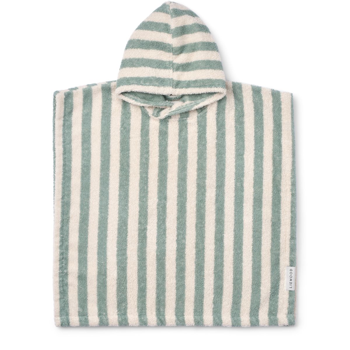 Koi Terry Poncho - Peppermint / creme de la creme