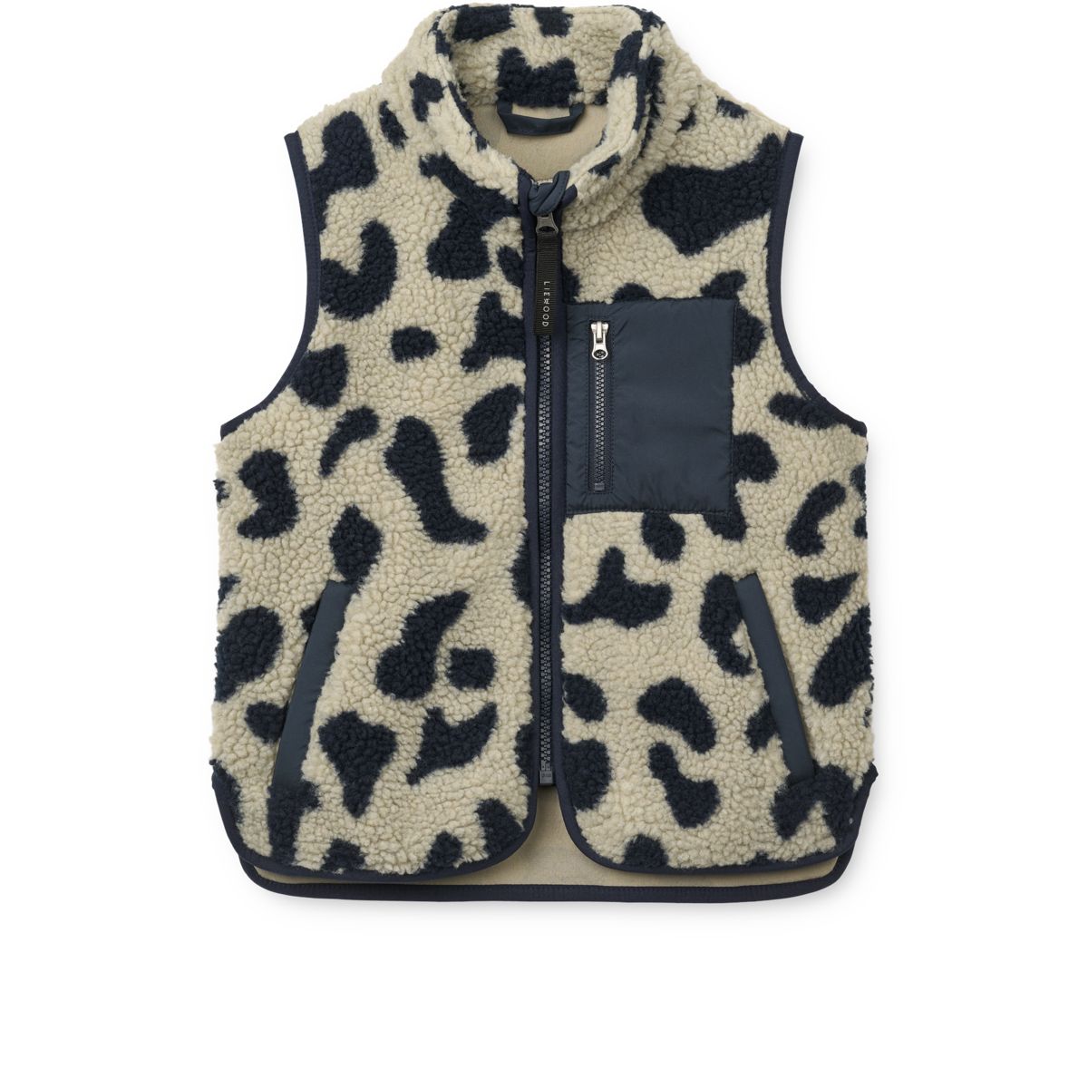 VADA Fleecevest - Mega leo Mist