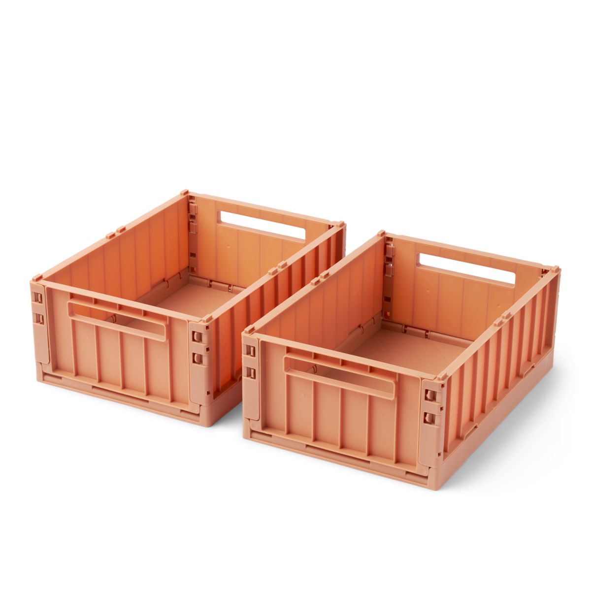Liewood WESTON Medium Storage Box 2-Pack - Tuscany rose - STORAGE BOX