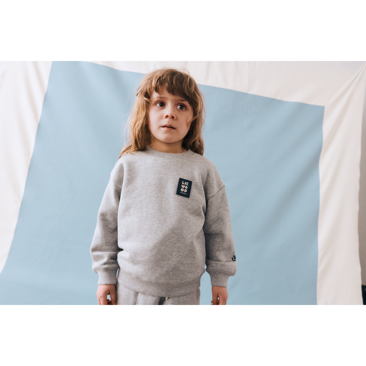 LIEWOOD RIDLEY sweatshirt - Grey melange - Sweatshirts