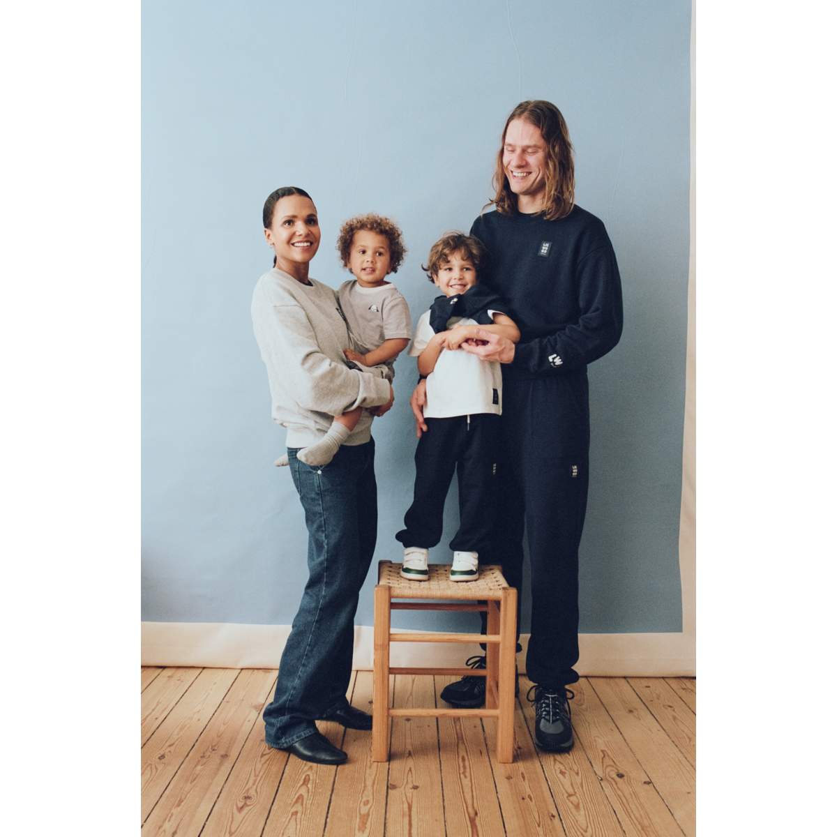 LIEWOOD ILFORD stribet sæt - Y/D Sandy / Classic navy stripe - Sæt