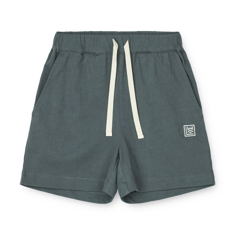 LIEWOOD Bako bomuldshorts - Whale blue - Shorts