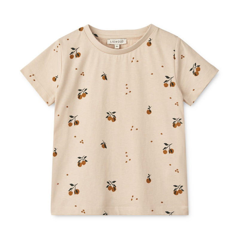 LIEWOOD Apia T-shirt ss - Peach / Sandy - T-shirt