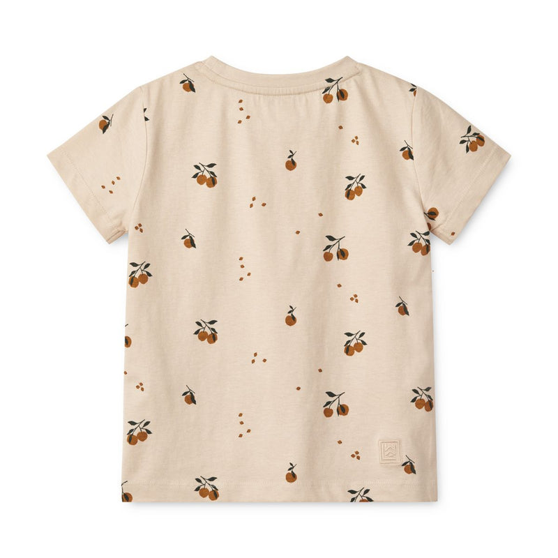 LIEWOOD Apia T-shirt ss - Peach / Sandy - T-shirt