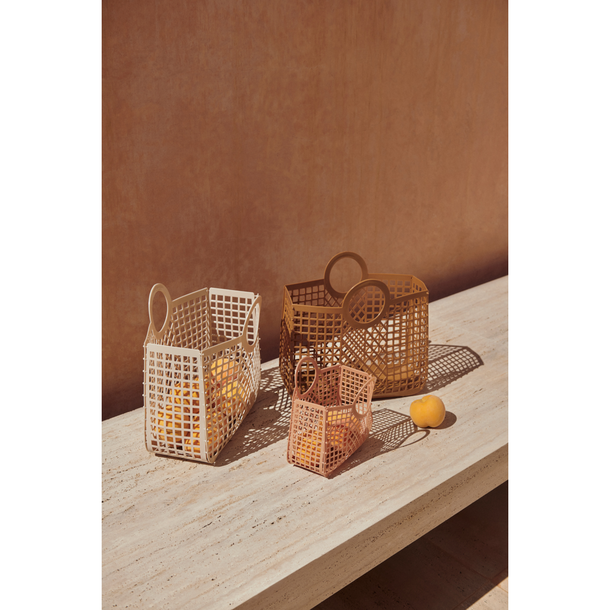 LIEWOOD Bloom kurv - Sandy - Kurvetaske