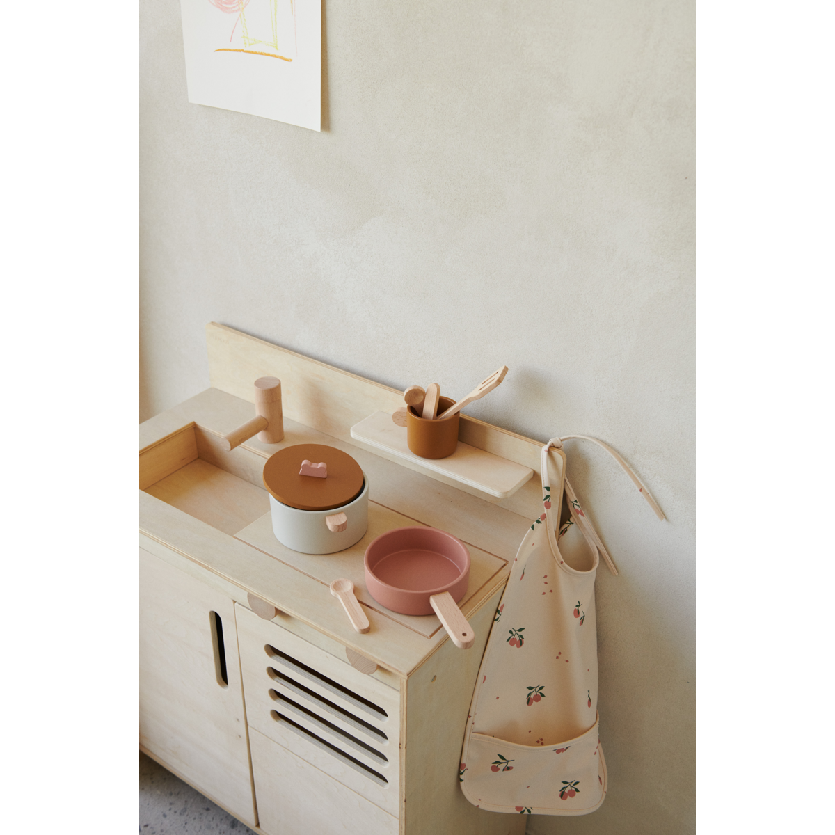 LIEWOOD Lai hagesmæk - Peach / Sea shell mix - Hagesmæk