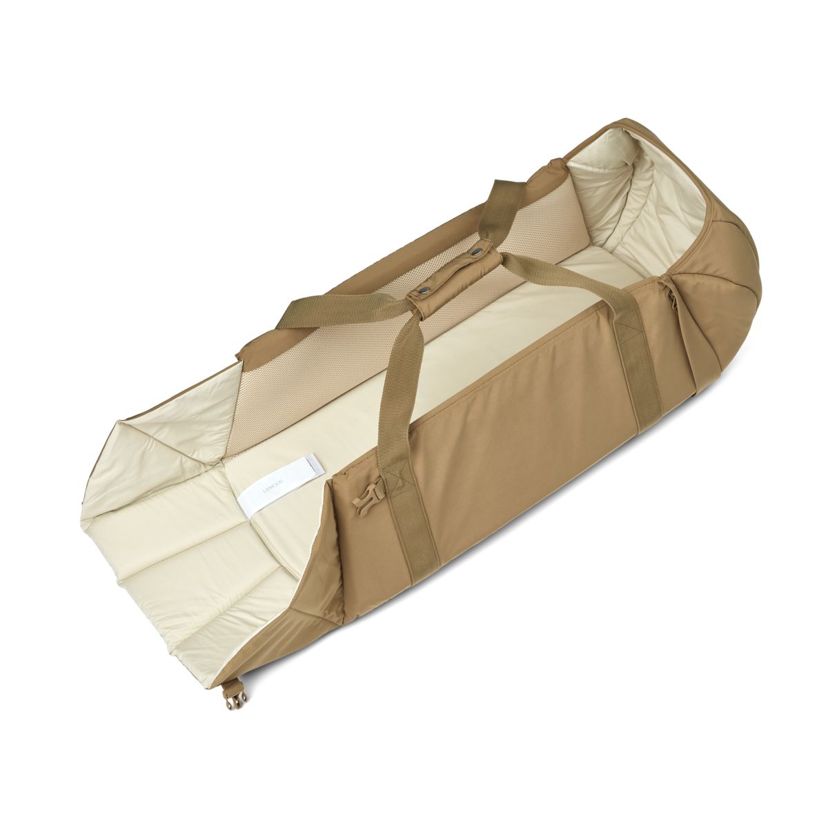 LIEWOOD Amber baby nest og lift - Oat - Babylift