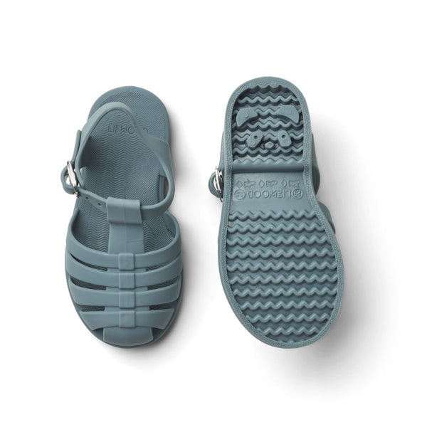 LIEWOOD Bre strandsandal - Whale blue - Strandsandaler