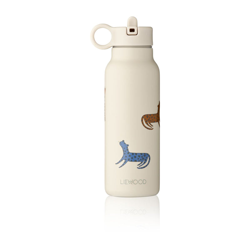 LIEWOOD Falk Drikkedunk 350ml - Leopard multi mix - Vandflaske