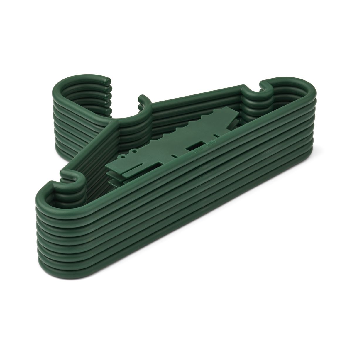 LIEWOOD Falton-bøjle med dyremotiver 8-pak - Garden green - Knagerække & Bøjler