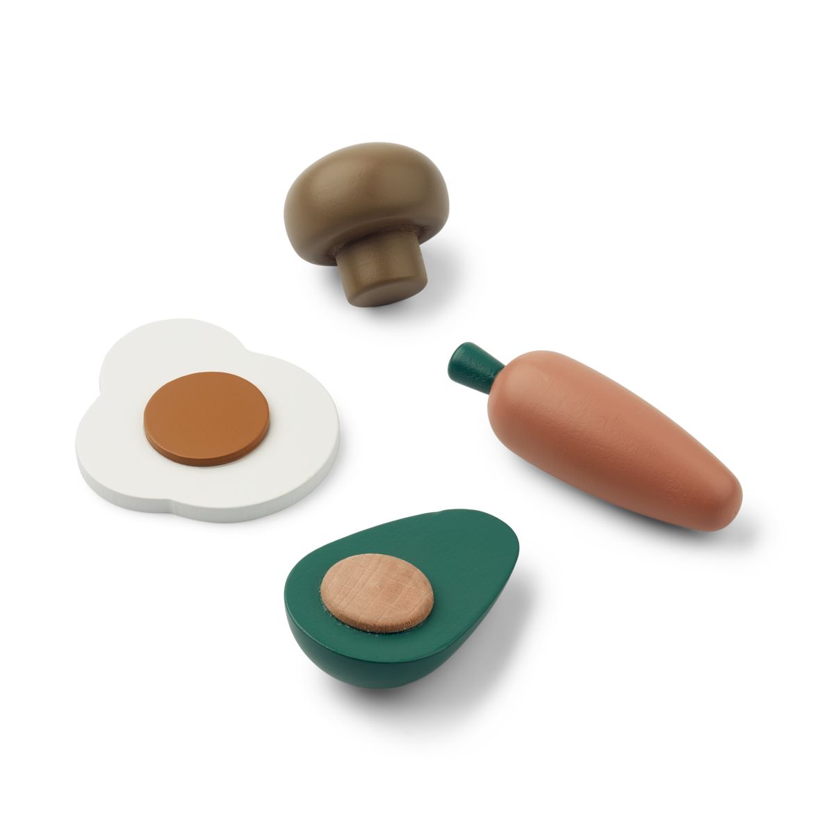 LIEWOOD Fernandes legetøjsmad - Garden green multi mix - FORUDSÆT SPIL